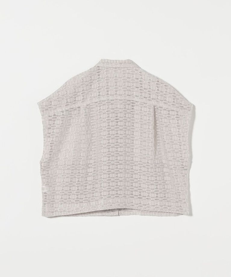 BEAUTY&YOUTH UNITED ARROWS「シアージャガード ショートスリーブ ブラウス」|シャツ・ブラウス|