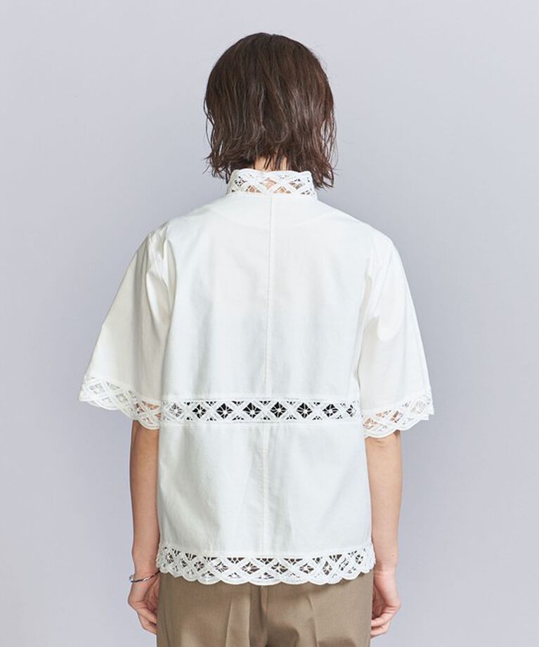 BEAUTY&YOUTH UNITED ARROWS「バテンレース ショートスリーブシャツ」|シャツ・ブラウス|