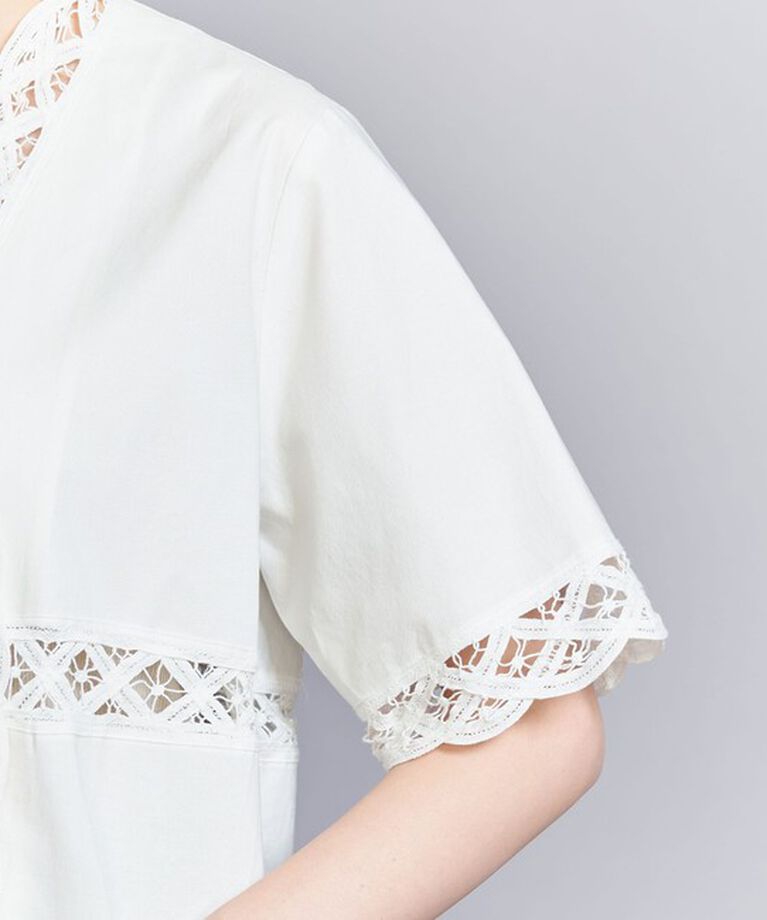 BEAUTY&YOUTH UNITED ARROWS「バテンレース ショートスリーブシャツ」|シャツ・ブラウス|