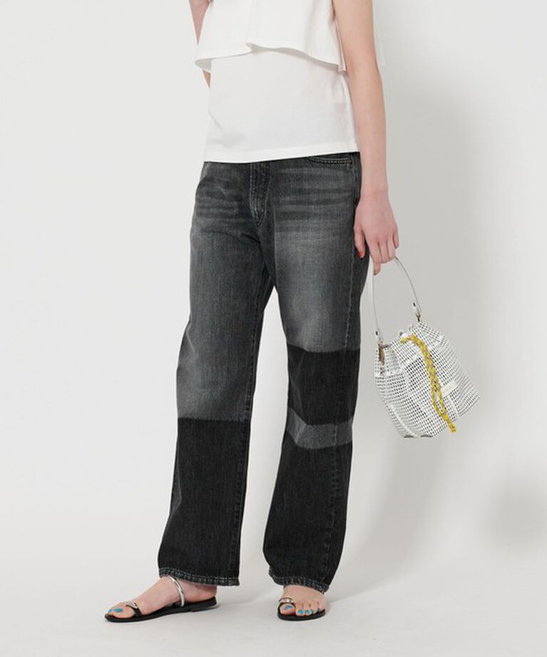 BEAUTY&YOUTH UNITED ARROWS「パッチワーク デニムパンツ」|デニム|