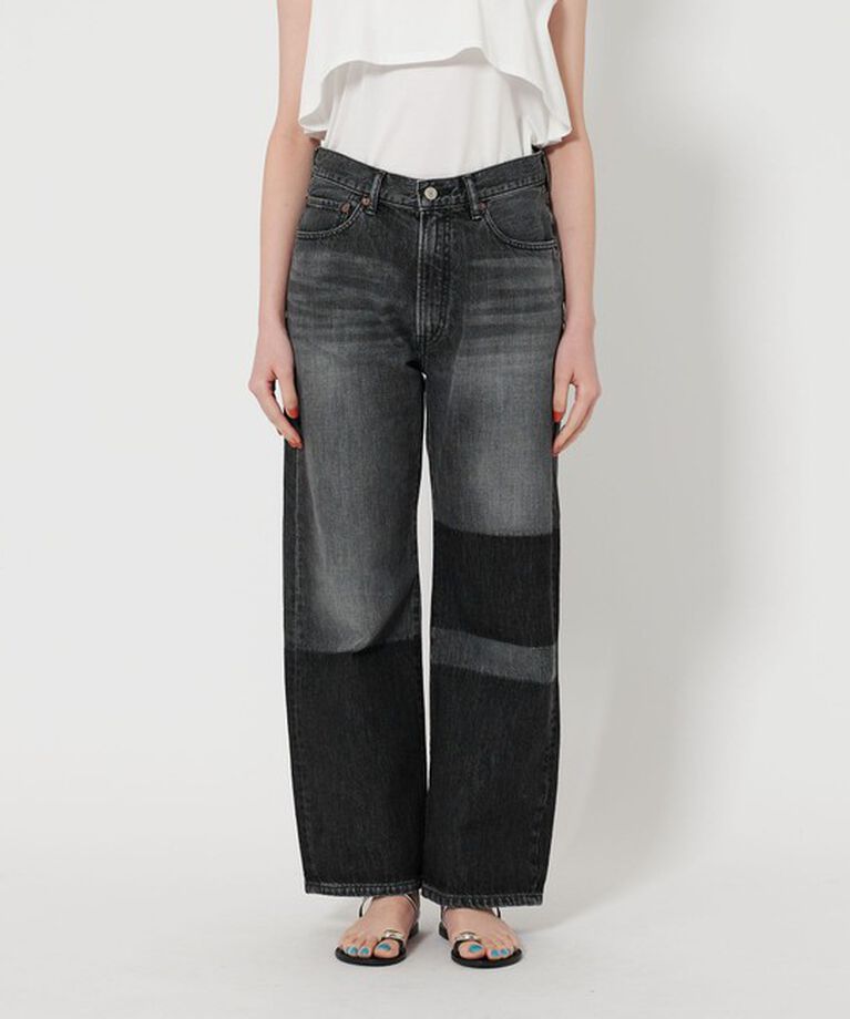 BEAUTY&YOUTH UNITED ARROWS「パッチワーク デニムパンツ」|デニム|