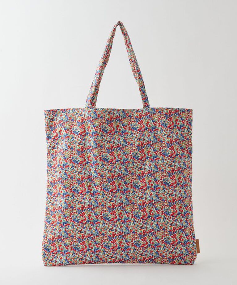 STEVEN ALAN「＜Steven Alan＞リバティプリント トートバッグ L」|トートバッグ|RED