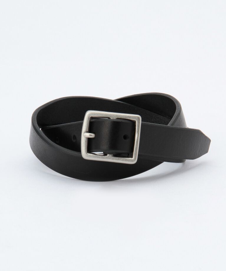 BEAMSBOY「BEAMS BOY / 25mm WASH ベルト」|ベルト|BLACK