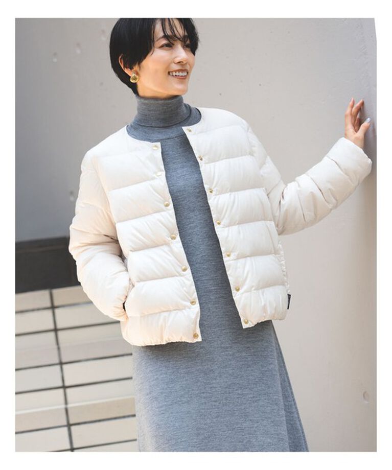 Demi-Luxe BEAMS 「Traditional Weatherwear / ARKLEY ショート ダウン」|ダウン|OFF_WHITE