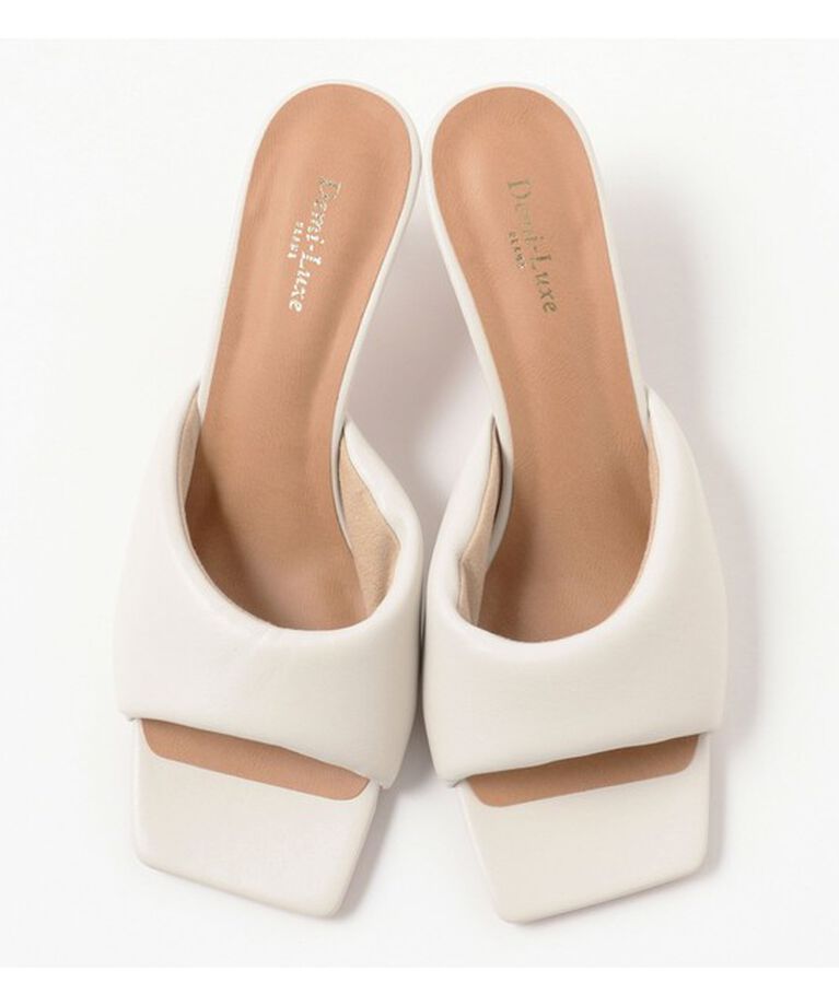 Demi-Luxe BEAMS 「スクエアパフサンダル .M」|サンダル|