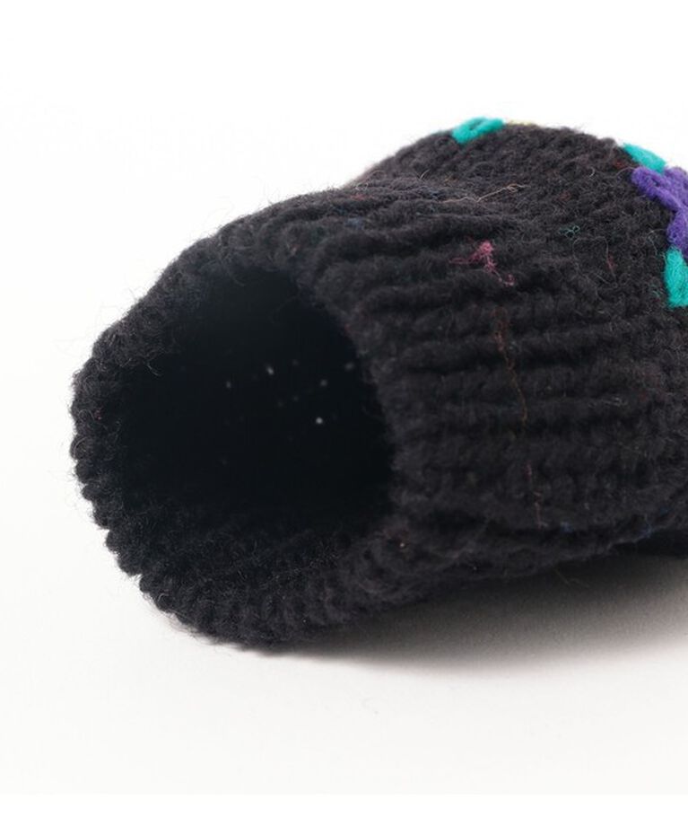 BEAMSBOY「手編み フラワー刺繍 グローブ」|手袋|