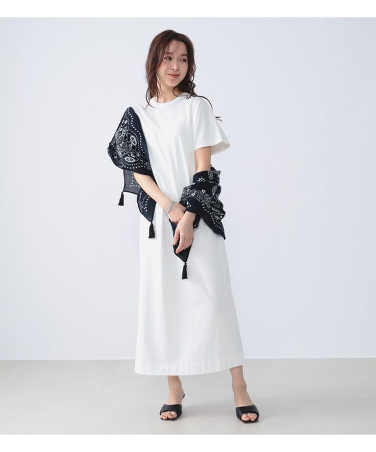 Demi-Luxe BEAMS 「【別注】スタイリスト佐藤佳菜子 × SLOANE / Tシャツ マキシワンピース」|ワンピース|