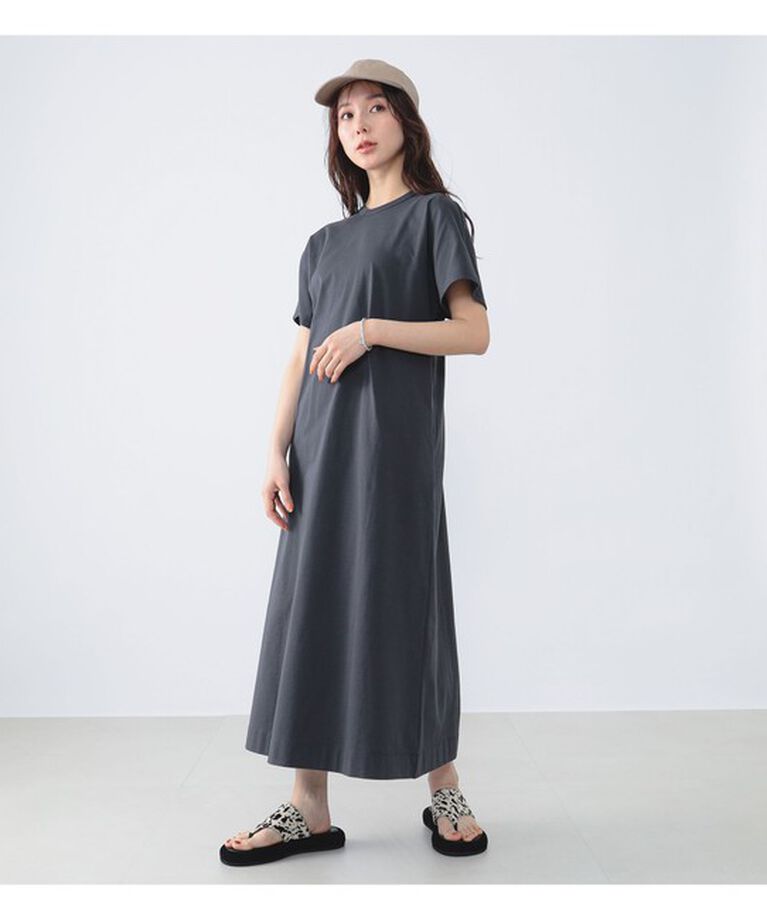 Demi-Luxe BEAMS 「【別注】スタイリスト佐藤佳菜子 × SLOANE / Tシャツ マキシワンピース」|ワンピース|