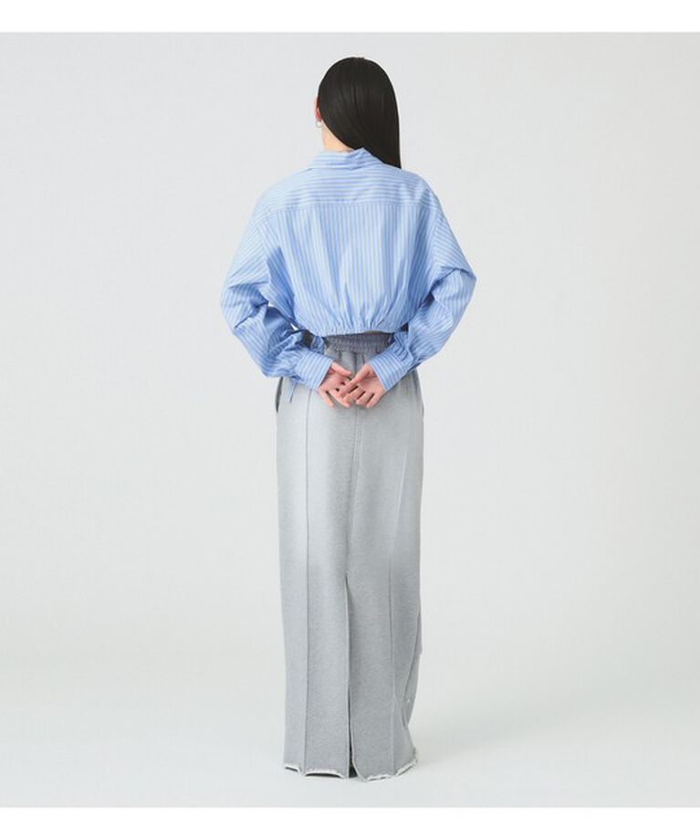 Ray BEAMS 「ドロスト クロップド シャツ」|シャツ・ブラウス|