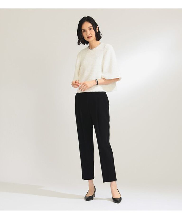 Demi-Luxe BEAMS 「ツィード フレアスリーブ プルオーバー＊」|シャツ・ブラウス|