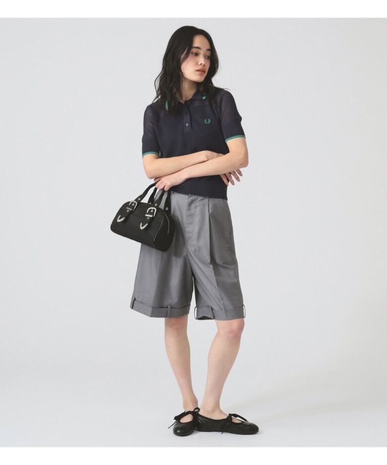 Ray BEAMS 「1タック ワイド ハーフパンツ」|その他|