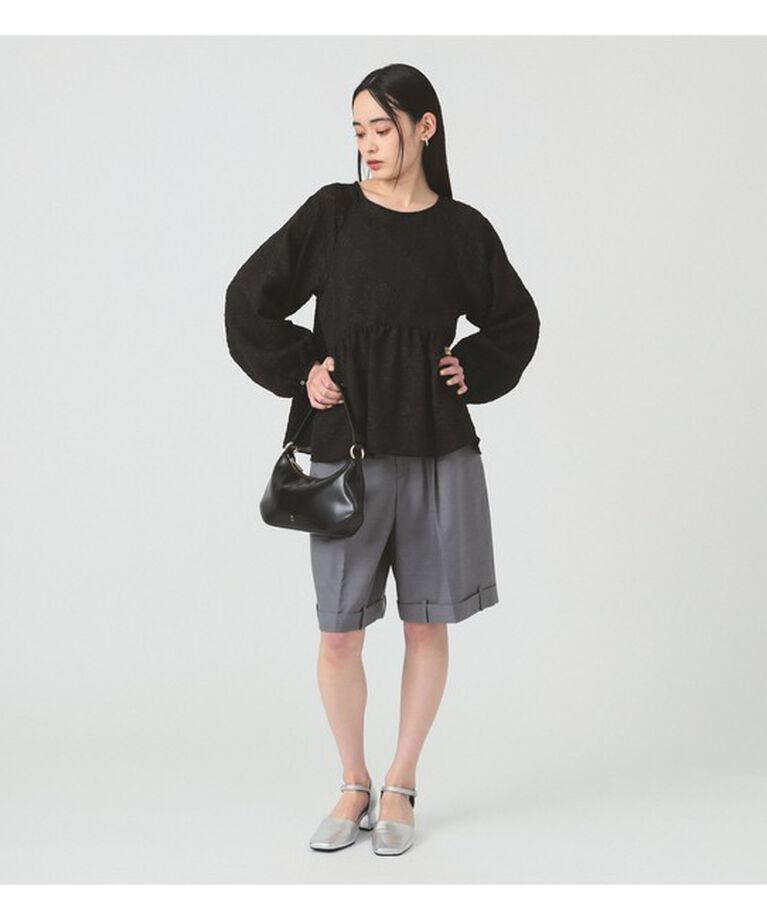 Ray BEAMS 「1タック ワイド ハーフパンツ」|その他|