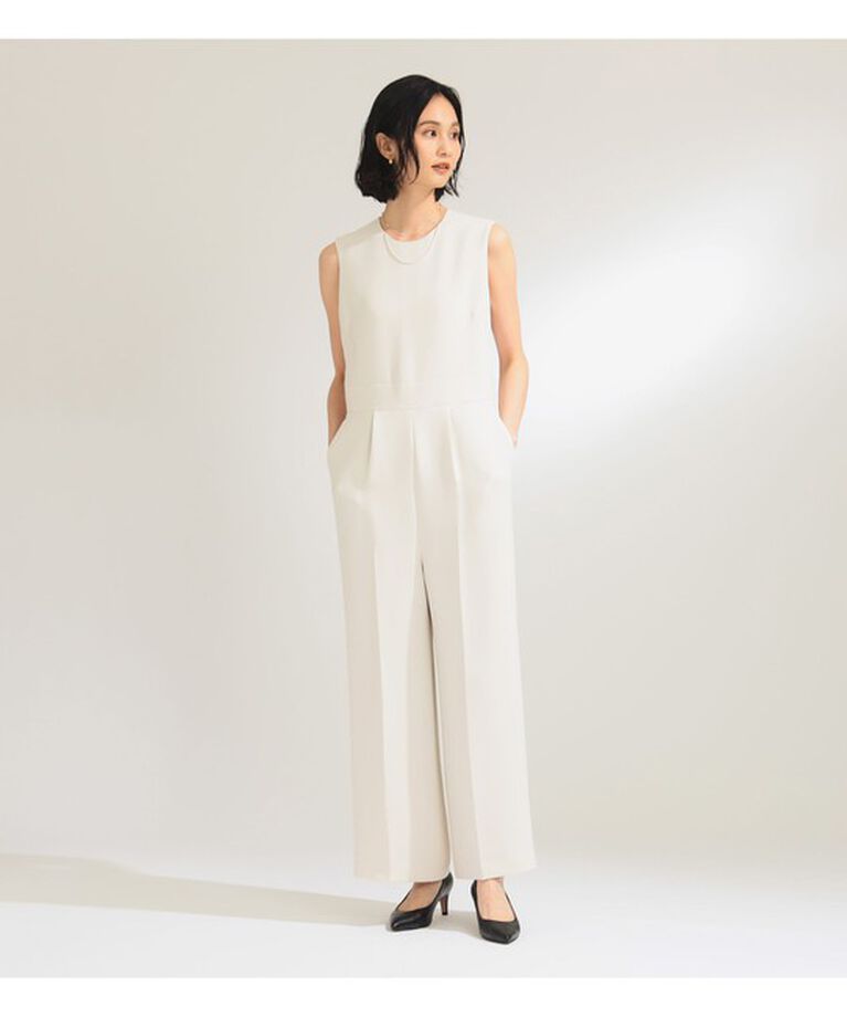 Demi-Luxe BEAMS 「トリプルクロス オールインワン＊」|オールインワン|OFF_WHITE