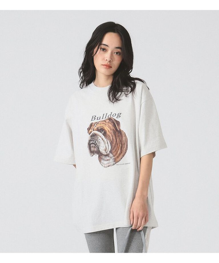 Ray BEAMS 「Lee / BULLDOG PRINT S/S TEE」|Tシャツ・カットソー|WHITE
