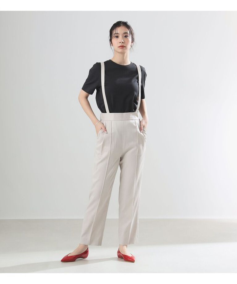 Demi-Luxe BEAMS 「AK+1 / シルケットサテン パンツ」|チノ|OYSTER