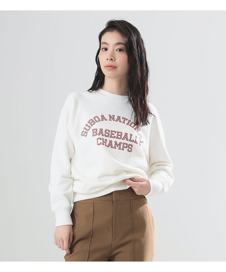Demi-Luxe BEAMS 「AK+1 / ロゴ スウェット プルオーバー」|Tシャツ・カットソー|