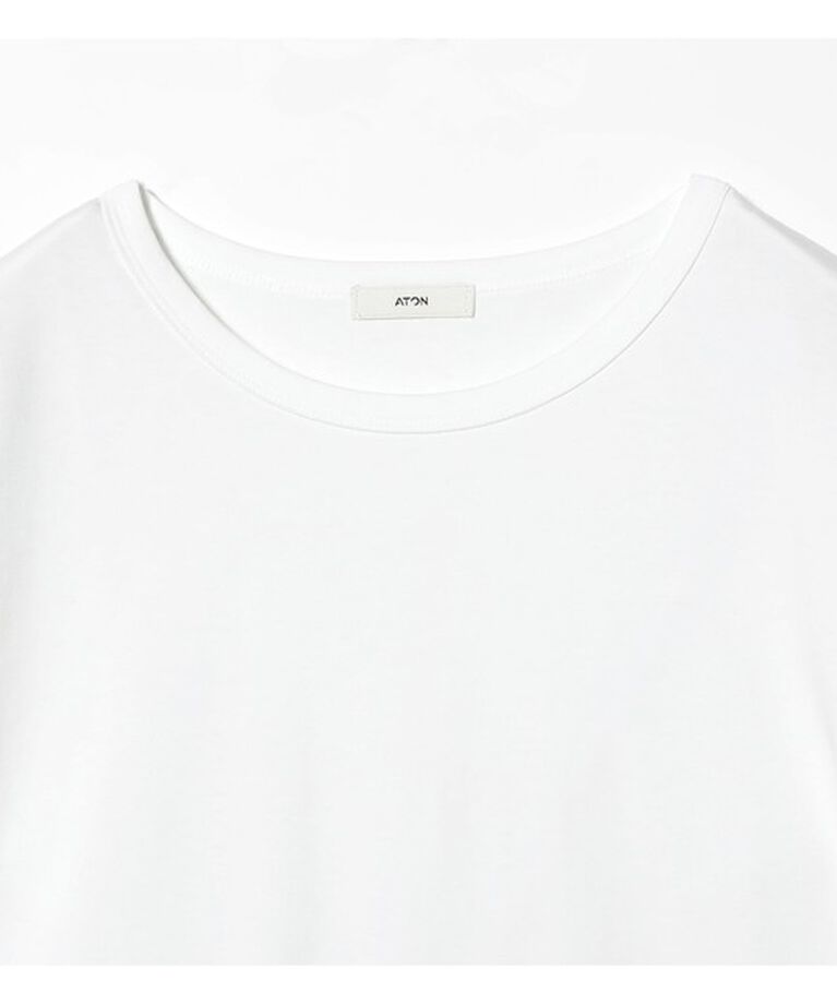 Demi-Luxe BEAMS 「【別注】ATON / DRY COTTON JERSEY ロングスリーブ Tシャツ」|Tシャツ・カットソー|