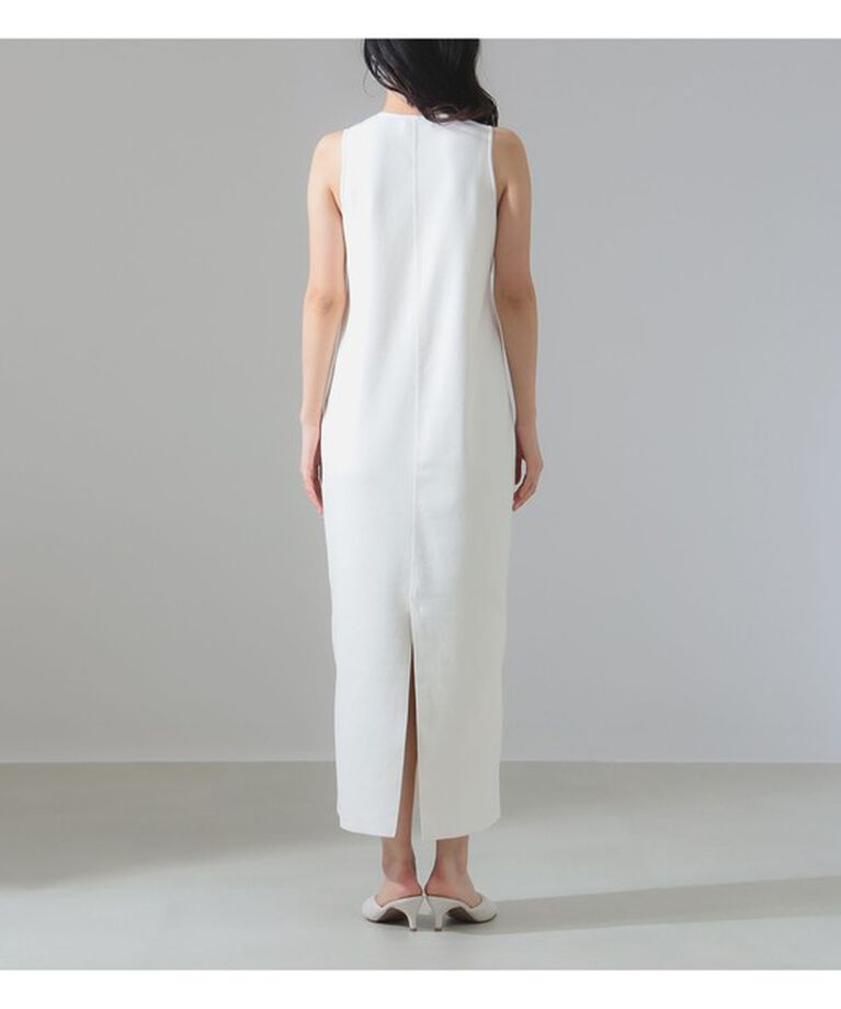 Demi-Luxe BEAMS 「コットン アメリカンスリーブ ニットワンピース」|ワンピース|