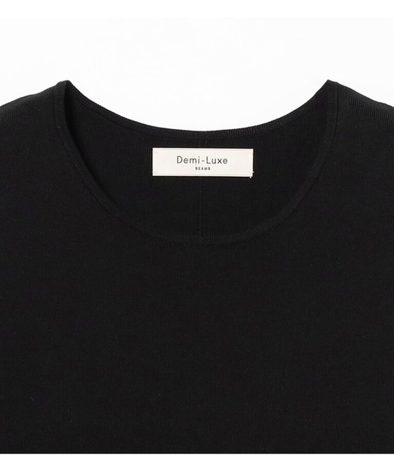 Demi-Luxe BEAMS 「コットン アメリカンスリーブ ニットワンピース」|ワンピース|