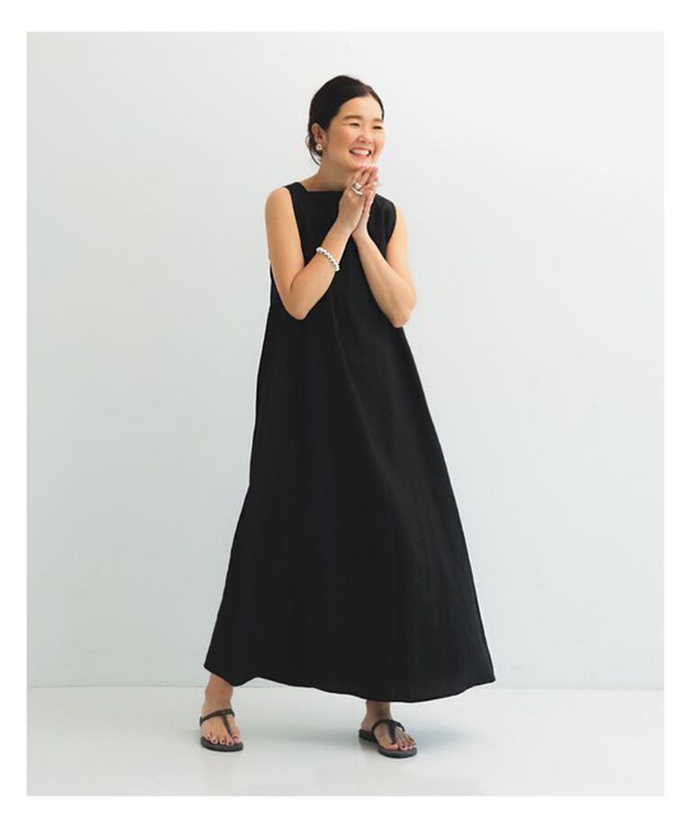 Demi-Luxe BEAMS 「リネン 2WAY ワンピース .M」|ワンピース|