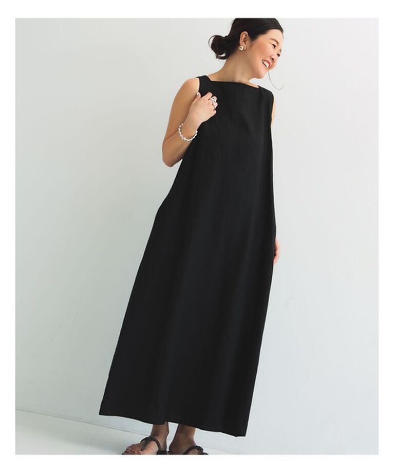 Demi-Luxe BEAMS 「リネン 2WAY ワンピース .M」|ワンピース|