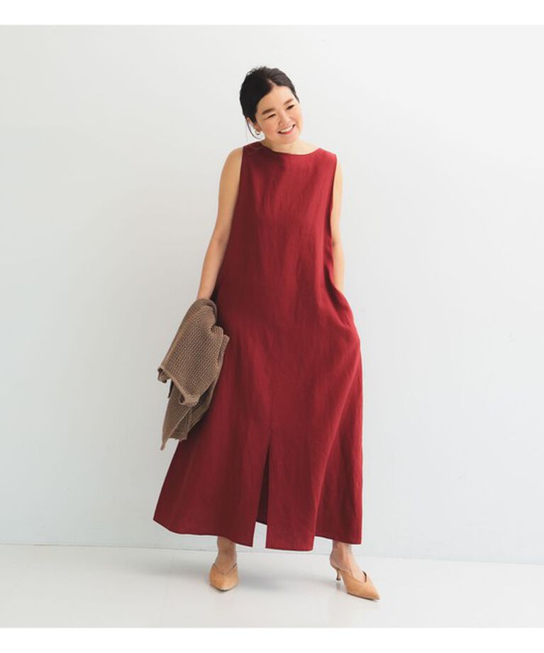 Demi-Luxe BEAMS 「リネン 2WAY ワンピース .M」|ワンピース|MODERN RED