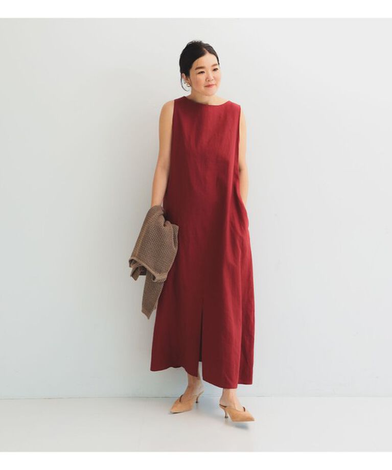 Demi-Luxe BEAMS 「リネン 2WAY ワンピース .M」|ワンピース|
