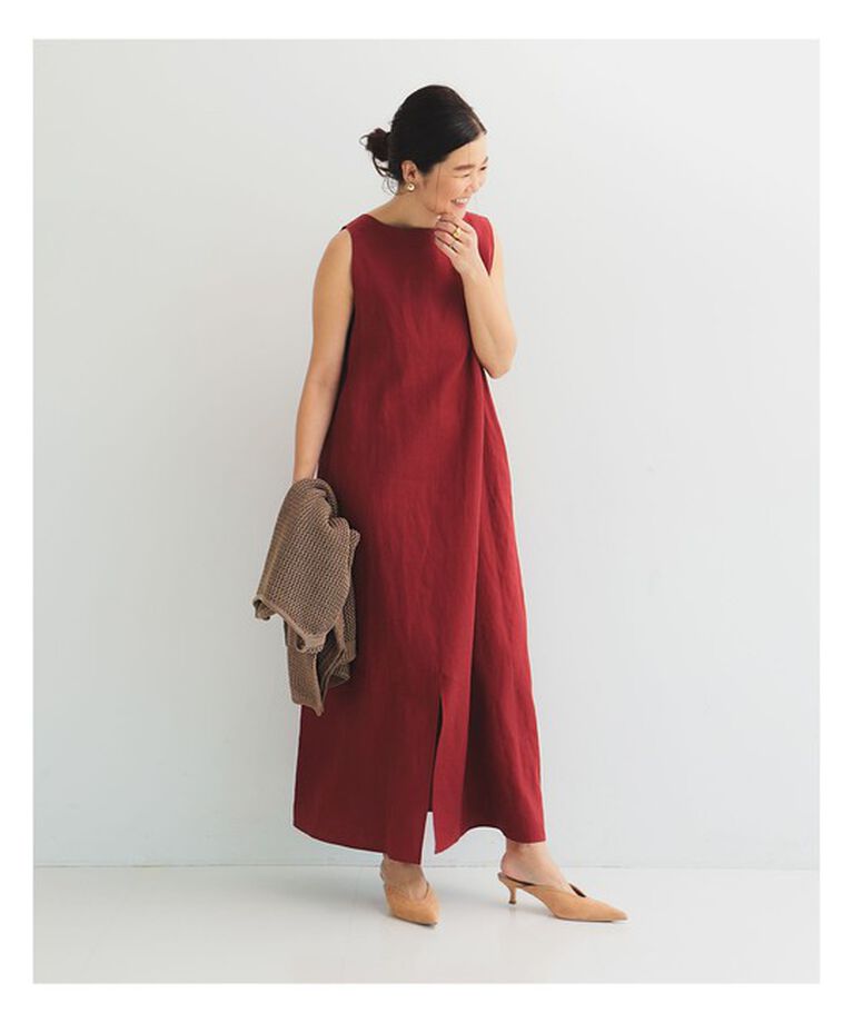 Demi-Luxe BEAMS 「リネン 2WAY ワンピース .M」|ワンピース|