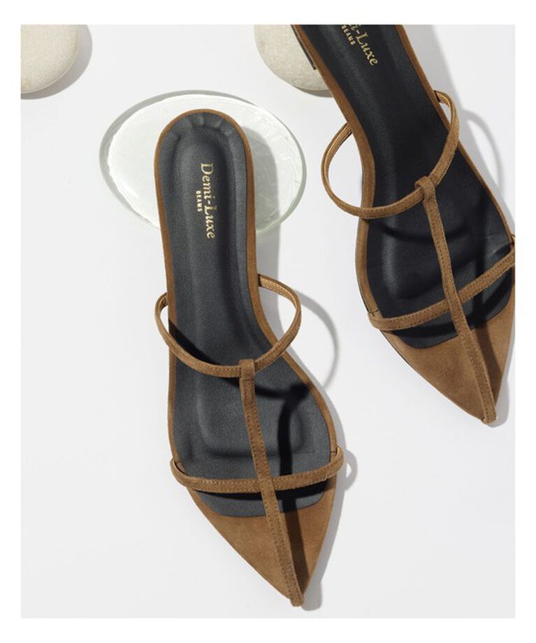 Demi-Luxe BEAMS 「ポインテッド ヌードサンダル .M」|サンダル|
