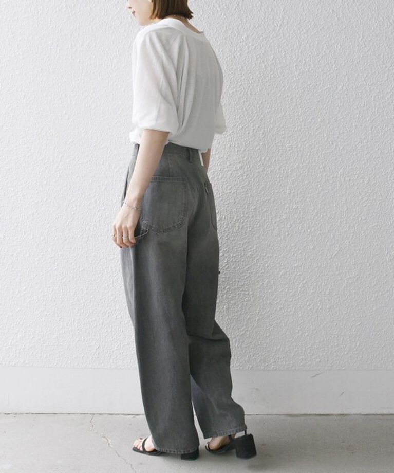 SHIPS any「SHIPS any: コクーンペインター デニムパンツ［SHIPS any DENIM］」|デニム|
