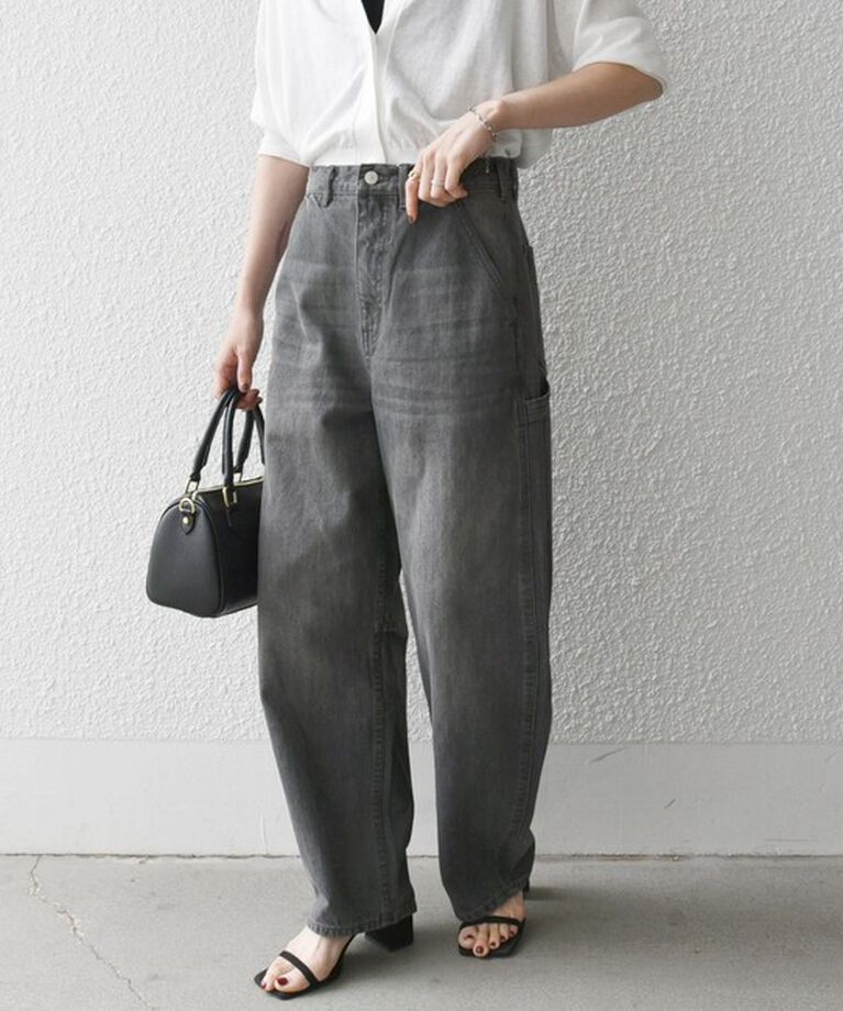 SHIPS any「SHIPS any: コクーンペインター デニムパンツ［SHIPS any DENIM］」|デニム|