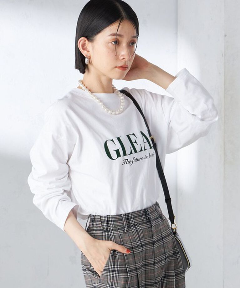 SHIPS for women「【SHIPS別注】Champion: ロング スリーブ TEE」|Tシャツ・カットソー|