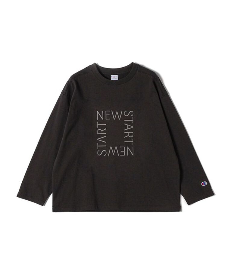 SHIPS for women「【SHIPS別注】Champion: ロング スリーブ TEE」|Tシャツ・カットソー|