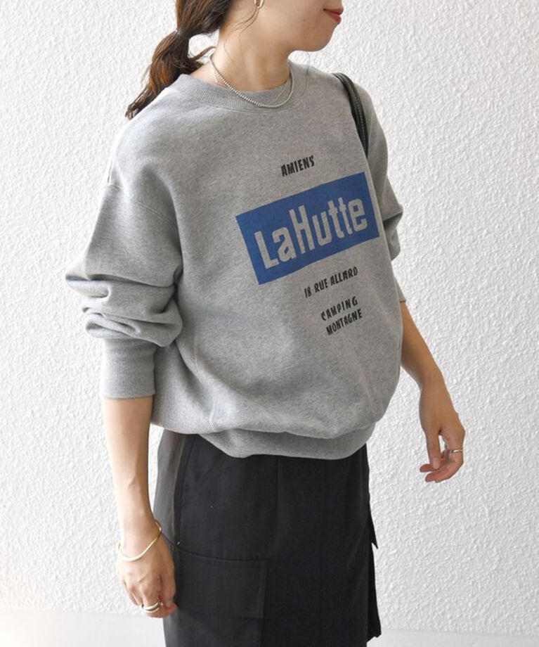 SHIPS any「【SHIPS any別注】La Hutte:〈洗濯機可能〉裏起毛 クルーネック スウェット」|スウェット・ジャージ|