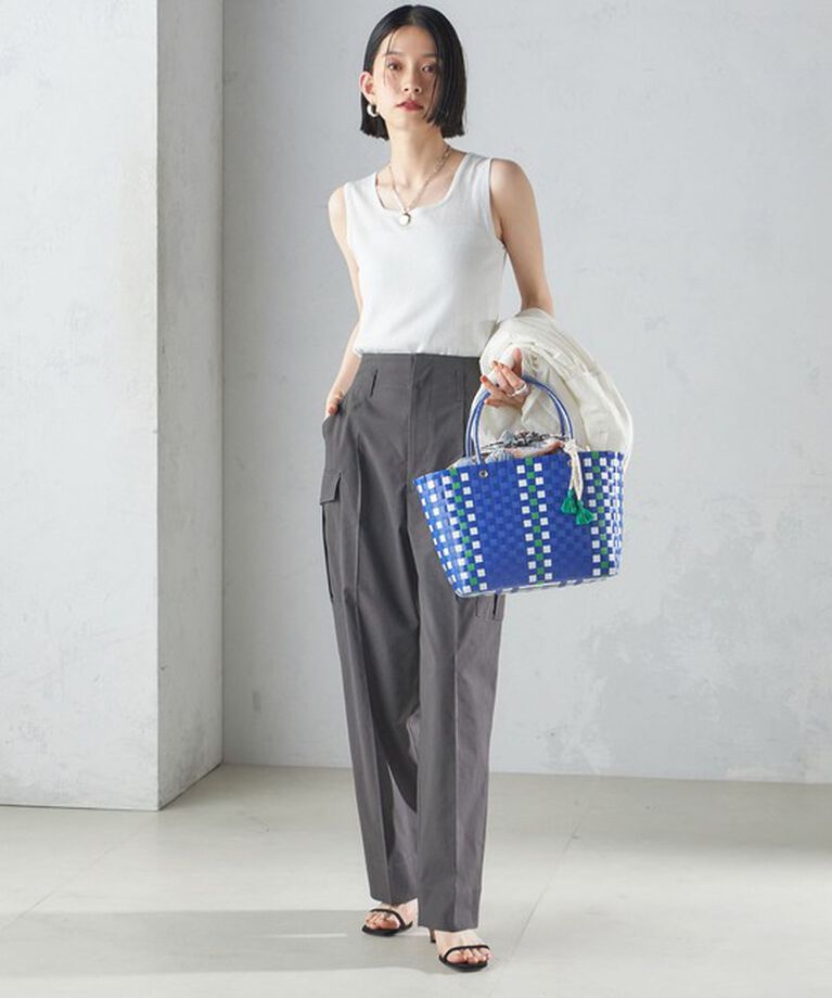 SHIPS for women「〈洗濯機可能〉2WAY ラメ タンクトップ」|タンクトップ|