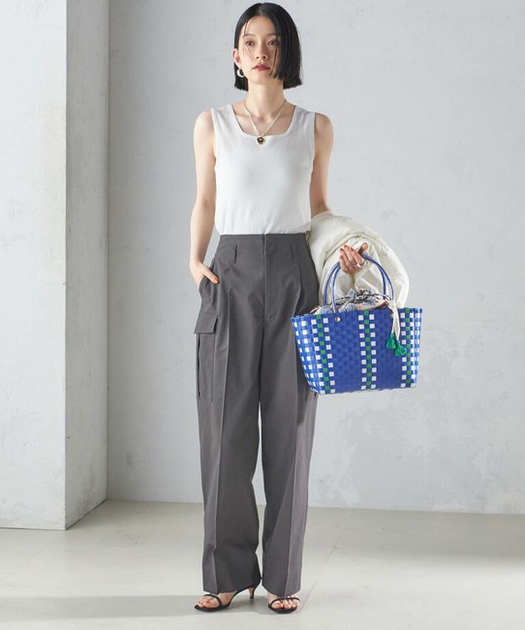 SHIPS for women「〈洗濯機可能〉2WAY ラメ タンクトップ」|タンクトップ|