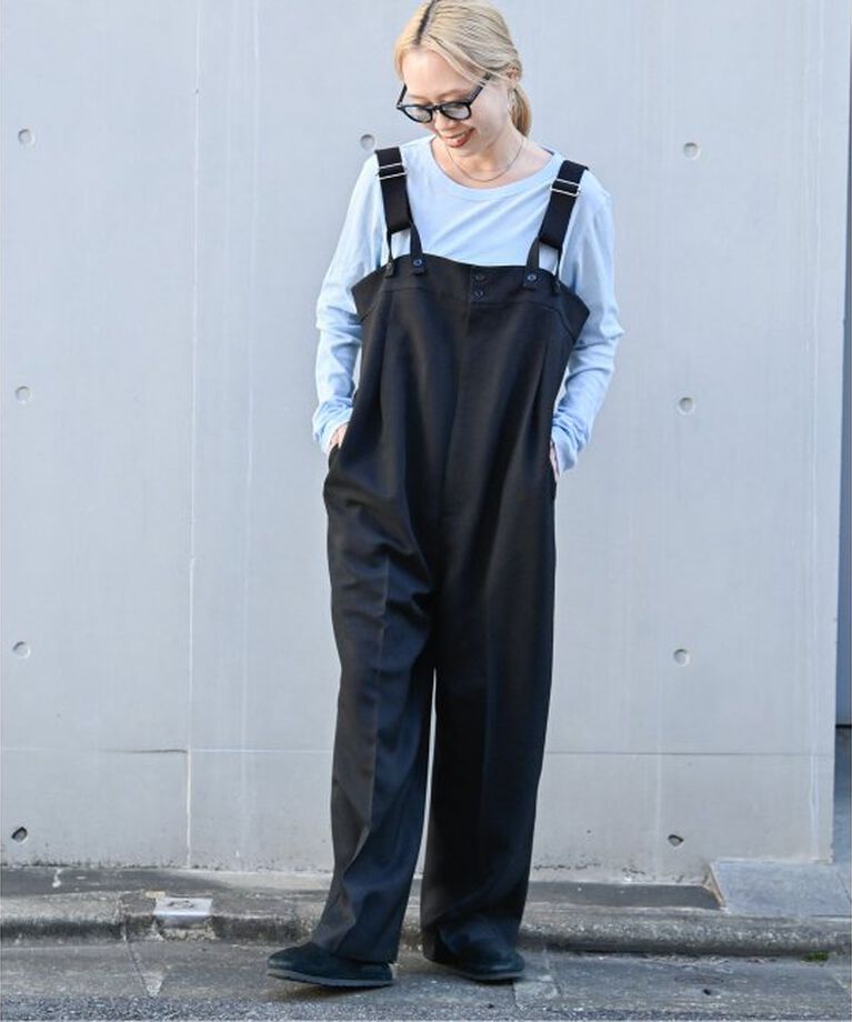 OUTDOOR PRODUCTS Usual Things「ORDINARYベアサロペット」|オールインワン|