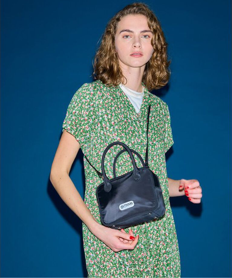OUTDOOR PRODUCTS Usual Things「新色追加 2WAY CUBE BAG」|ショルダー・メッセンジャー|ブラック