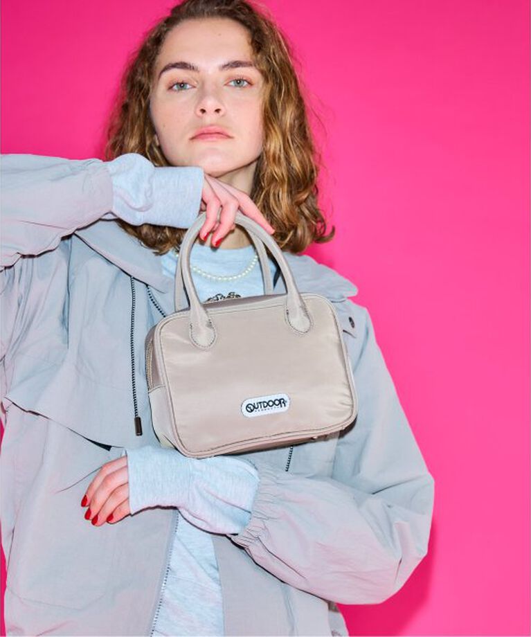 OUTDOOR PRODUCTS Usual Things「新色追加 2WAY CUBE BAG」|ショルダー・メッセンジャー|ベージュ