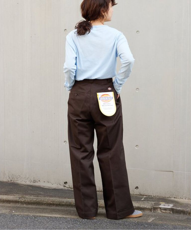 OUTDOOR PRODUCTS Usual Things「Dickies/ディッキーズ別注2タックワイドパンツ」|スラックス|