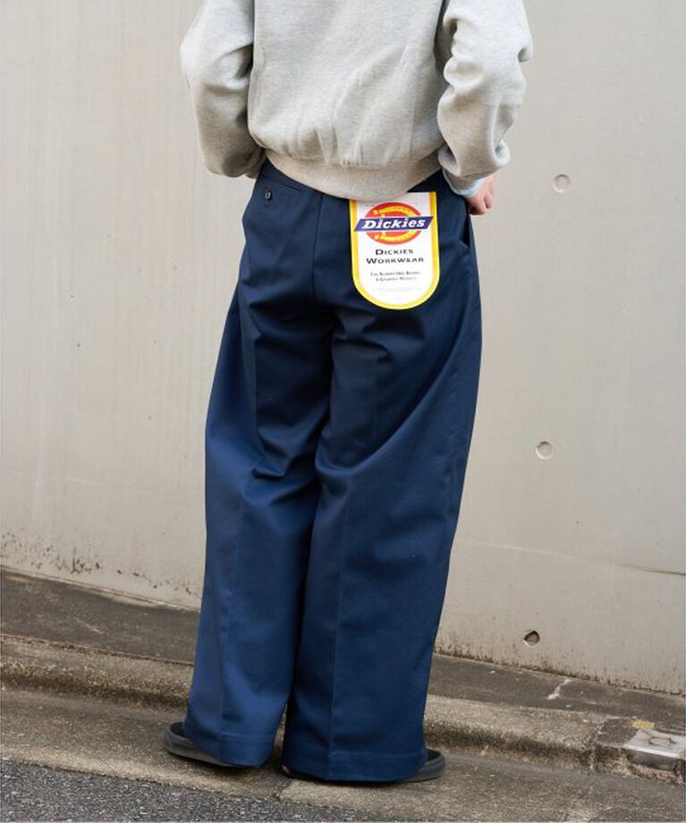 OUTDOOR PRODUCTS Usual Things「Dickies/ディッキーズ別注2タックワイドパンツ」|スラックス|
