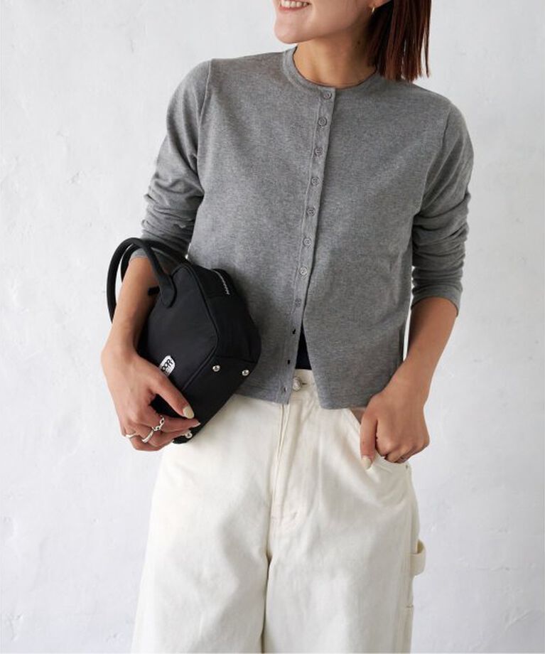 OUTDOOR PRODUCTS Usual Things「コットンクルーネックカーディガン」|カーディガン|