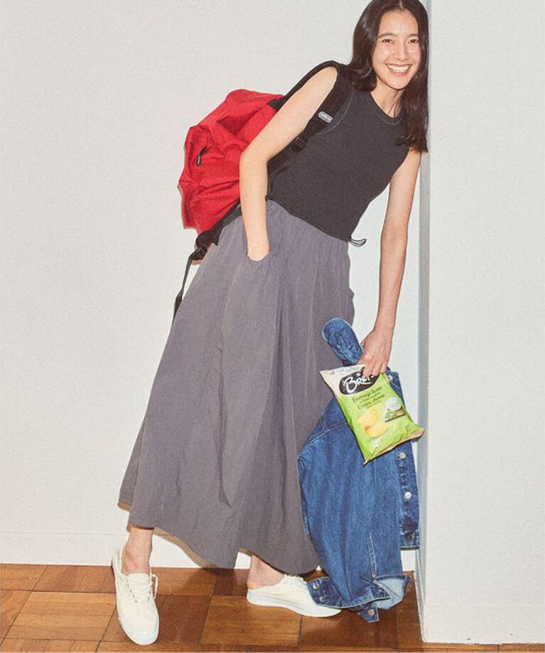 OUTDOOR PRODUCTS Usual Things「2WAYドッキングワンピース」|ワンピース|グレー
