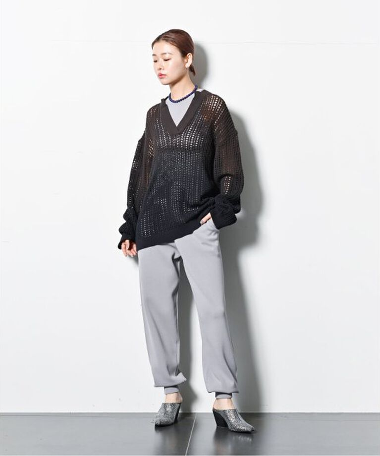  「ONIT MILANO RIB KNIT AMERICAN NS TANK TOP 25SS-ON198：タンクトップ」|ニット・セーター|