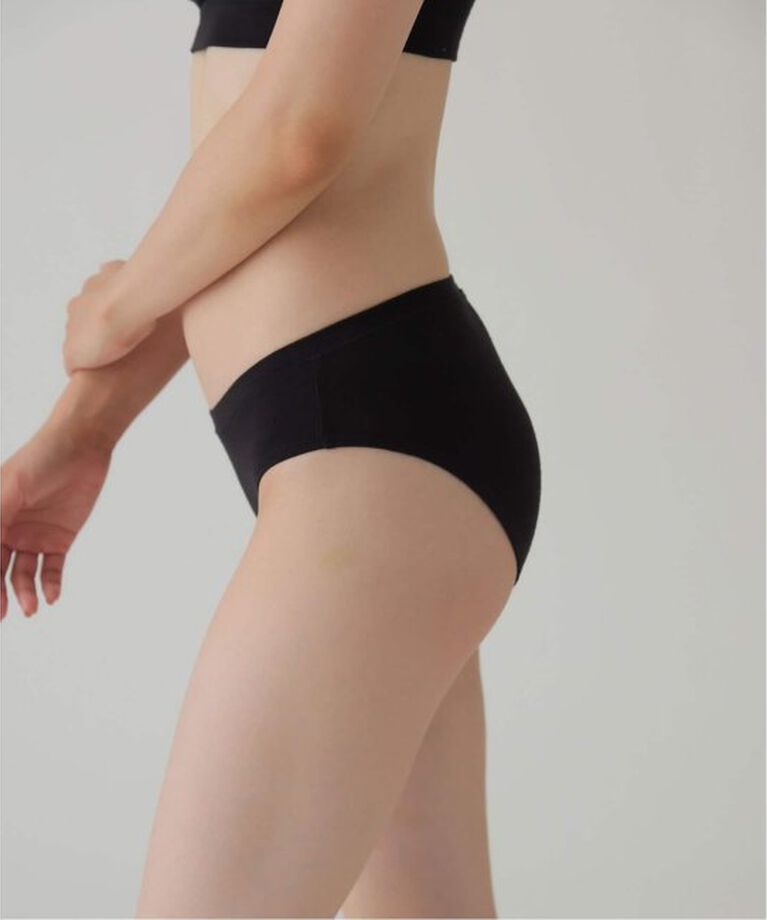 EMILYWEEK「【ACTIVE】Bamboo ストレッチビキニショーツ（ブラック）」|インナー|