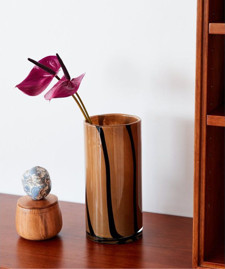 journal standard Furniture「FLOWER VASE STRIPE 25 花器　花瓶　フラワーベース」|その他|