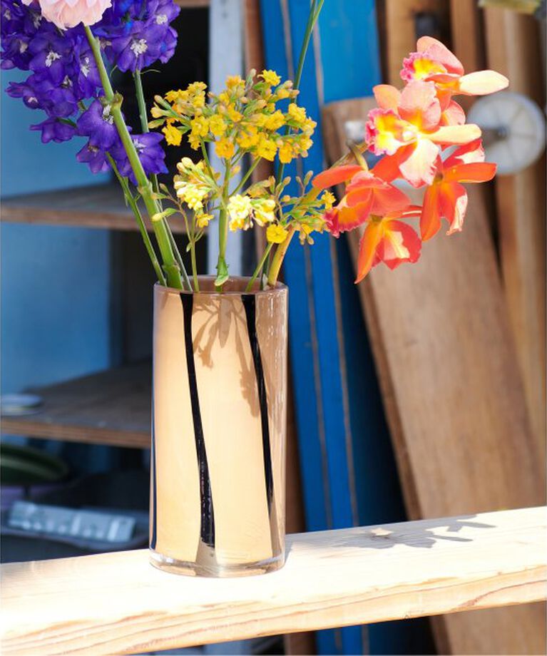 journal standard Furniture「FLOWER VASE STRIPE 25 花器　花瓶　フラワーベース」|その他|