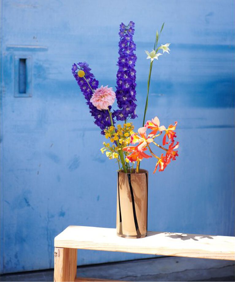 journal standard Furniture「FLOWER VASE STRIPE 25 花器　花瓶　フラワーベース」|その他|