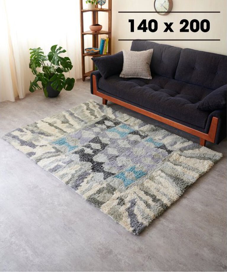 ACME「CLAREMONT RUG 140×200　クレアモント ラグ マット」|その他|グレー