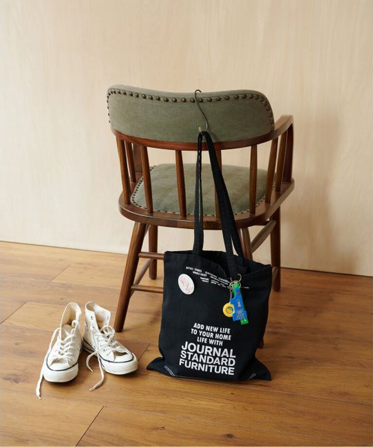 journal standard Furniture「JSF TOTE CANVAS　トートバッグ」|トートバッグ|ブラック